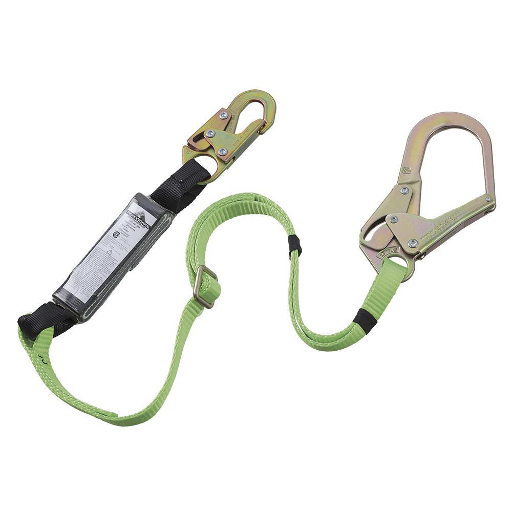 E4 Shock Absorbing Lanyards - SP - Single Leg