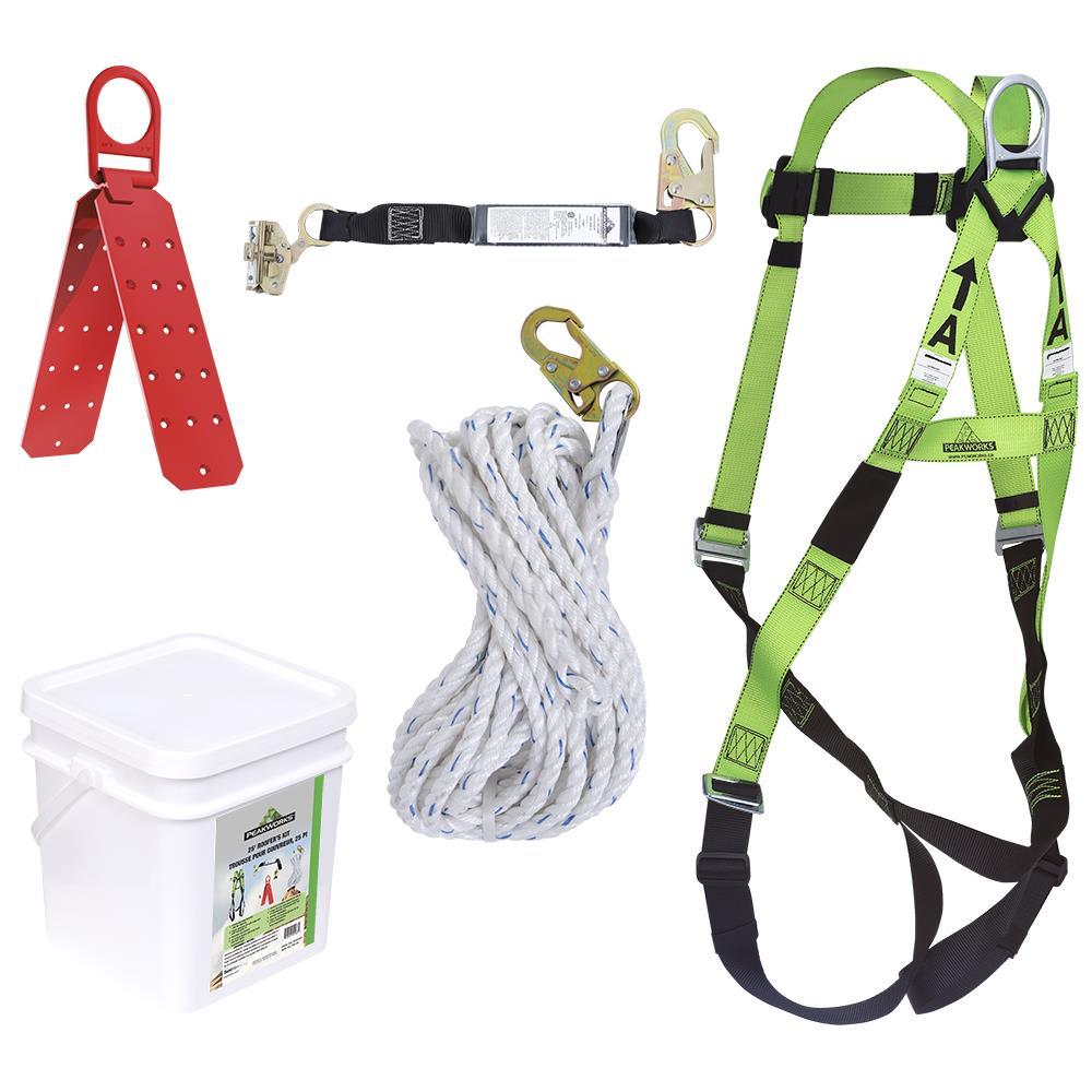 Contractor Roofer&#39;s Kits - Reusable Bracket - Integral ADP Rope Grab