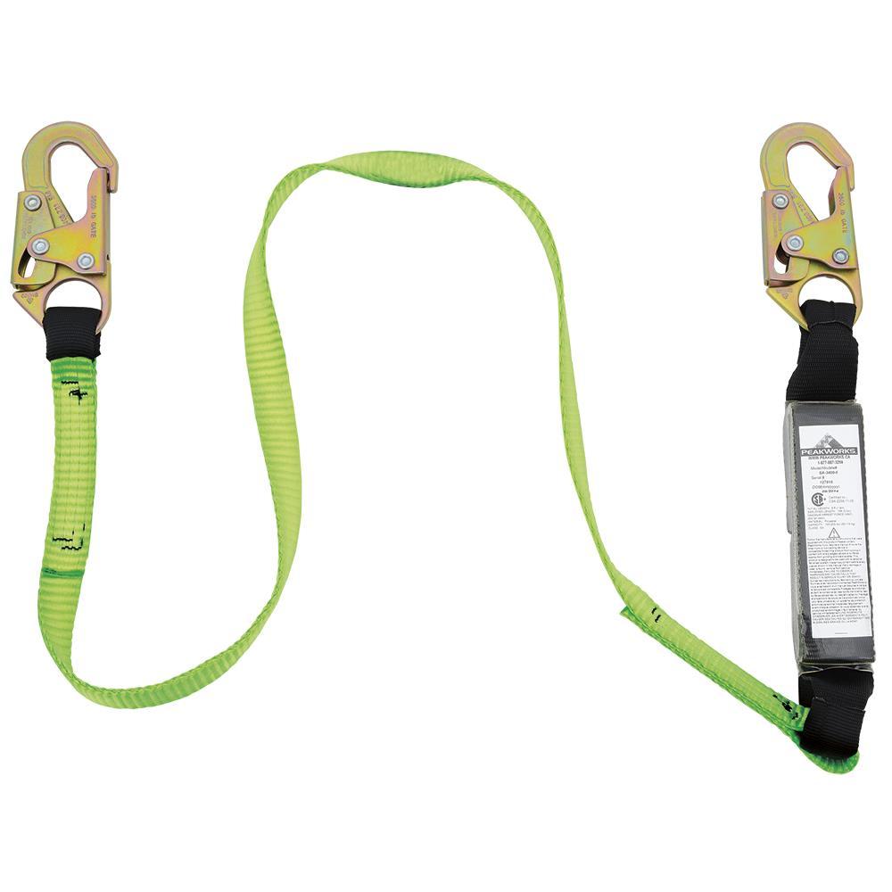 E4 Shock Absorbing Lanyards - SP - Single Leg