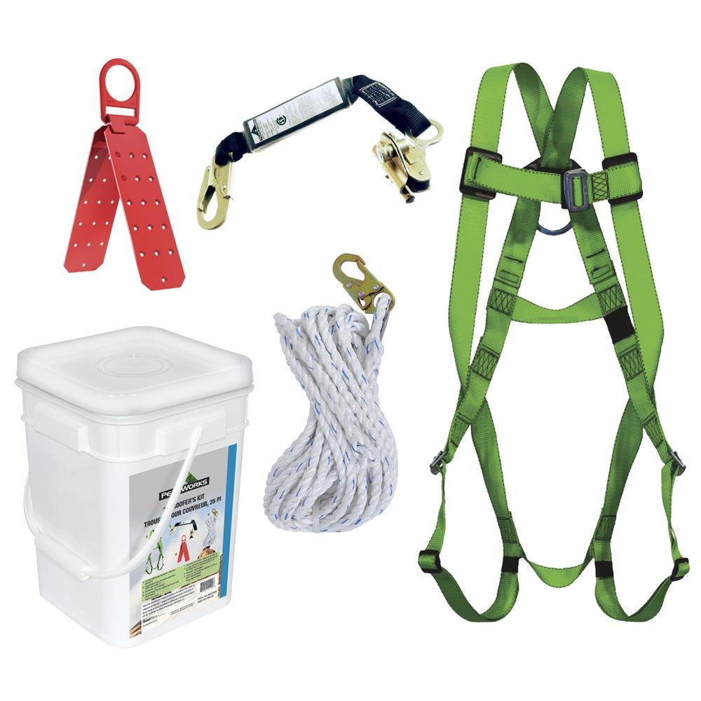 Compliance Roofer&#39;s Kits - Reusable Bracket - Integral ADP Rope Grab