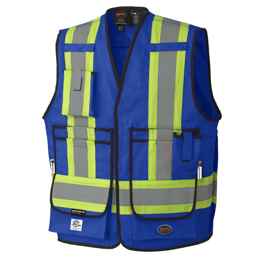 FR/Arc-Resistant Surveyor&#39;s Safety Vests