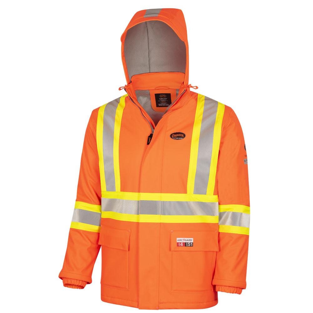 Rainwear: FR Rated Hi-Vis Insulated Jackets