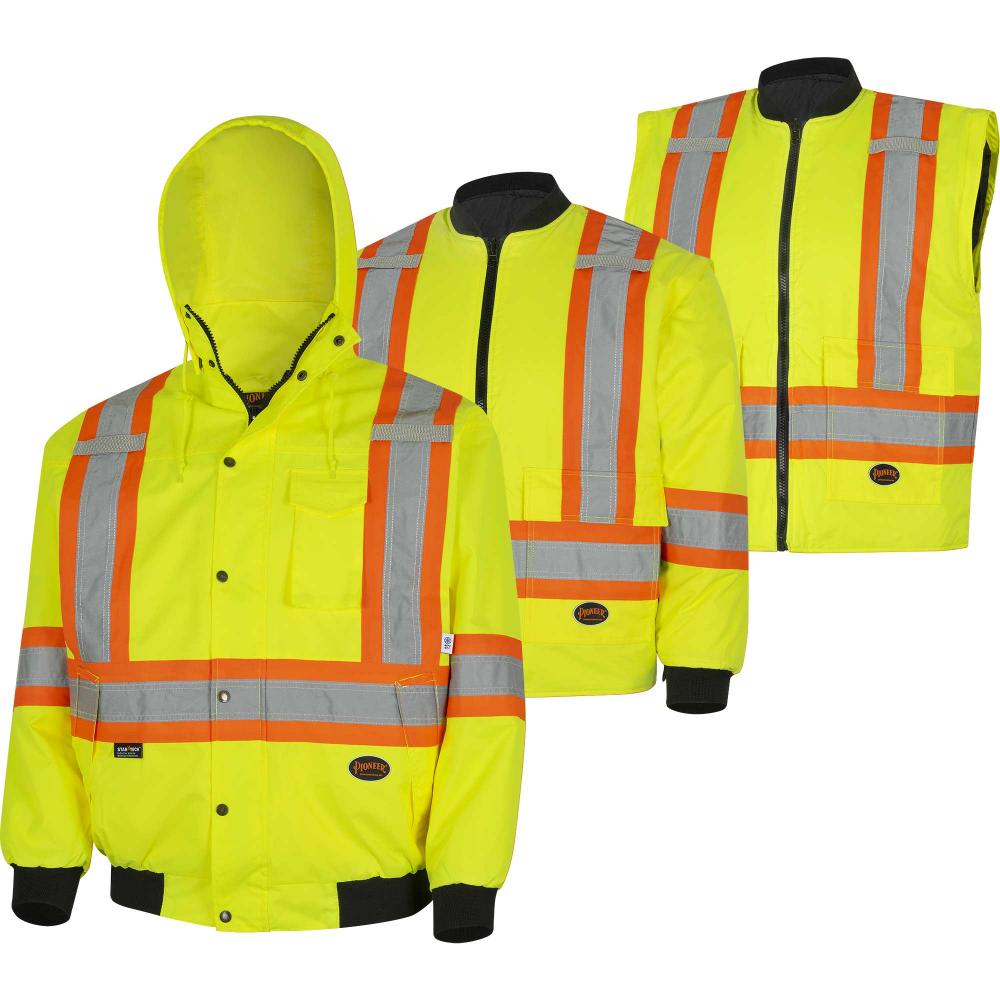 Waterproof 7-in-1 Safety Bomber Jackets