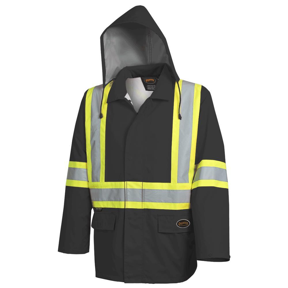 Waterproof Safety Jackets - &#34;The Rock  &#34; - PU Coated 300D Oxford Polyester