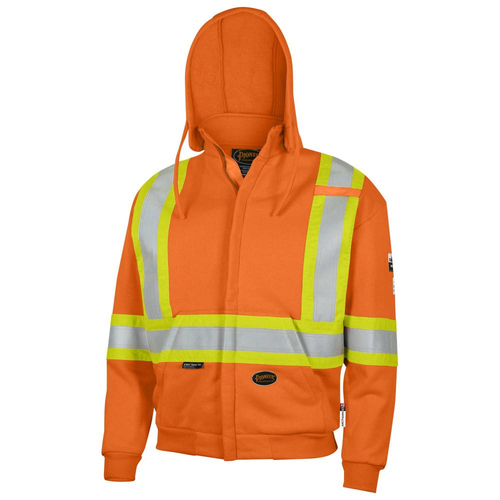 Flame-Resistant Zip Style Heavyweight Safety Hoodies