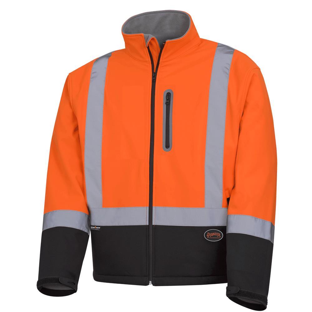 HI-Vis Softshell Mechanical Strength Safety Jackets