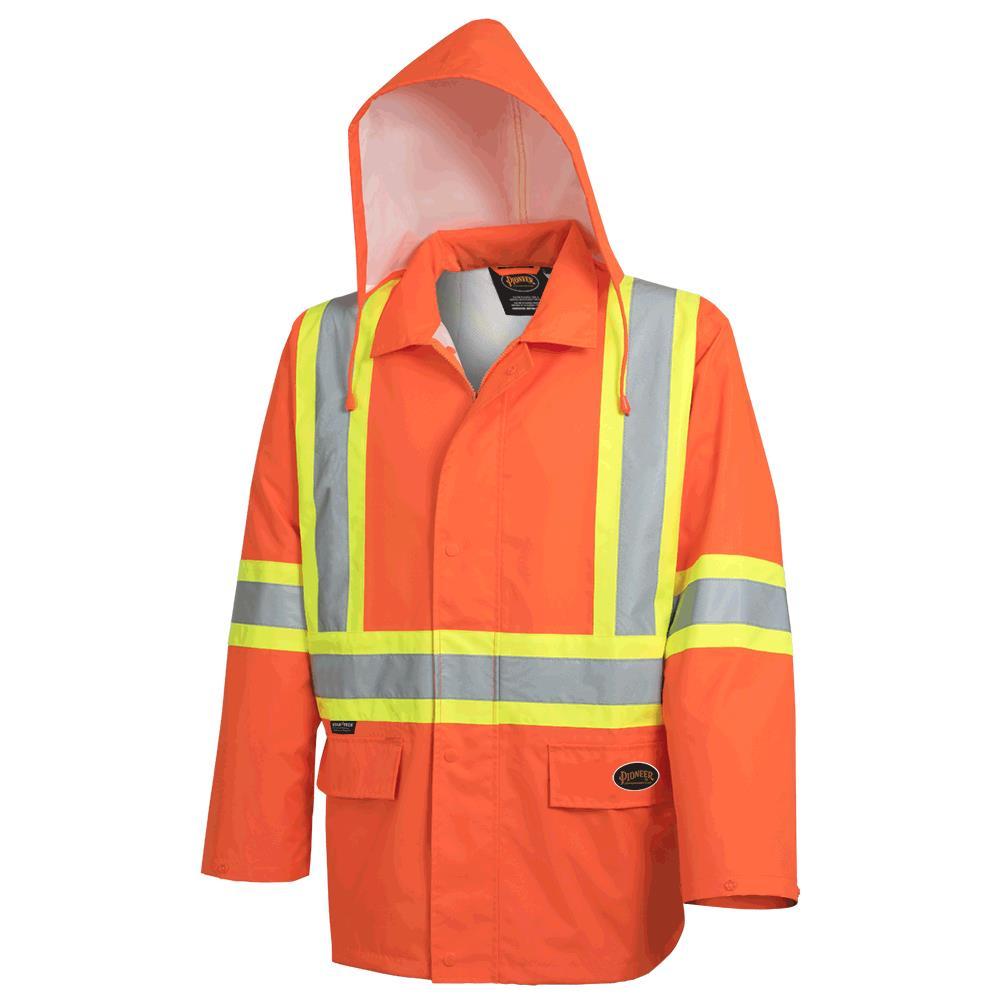 Waterproof Safety Jackets - &#34;The Rock  &#34; - PU Coated 300D Oxford Polyester