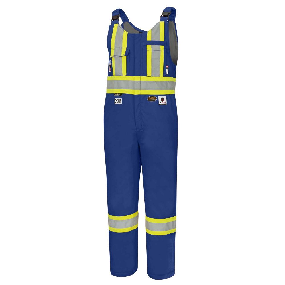 FR/Arc Rated Quilted Safety Overalls - Modacrylic Insulation