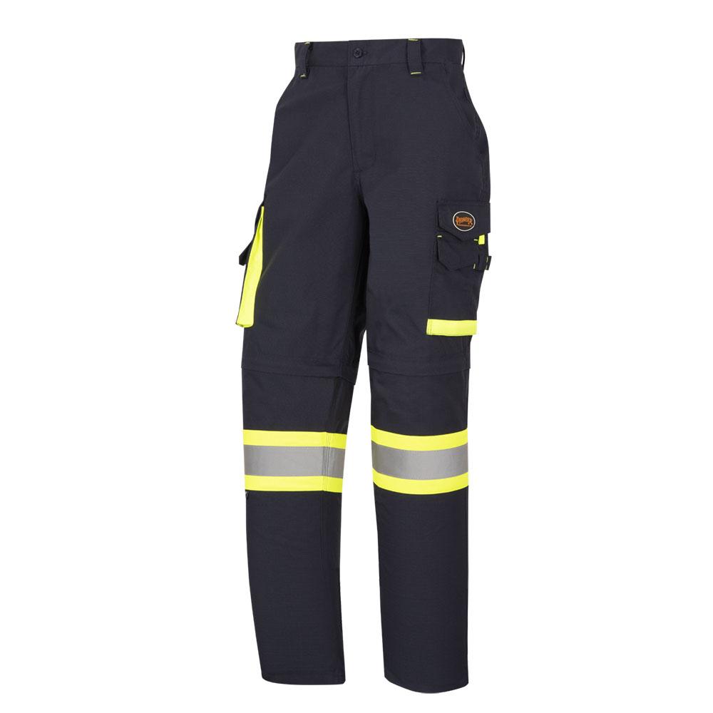 Ripstop Convertible Zip-Off Safety Cargo Pants