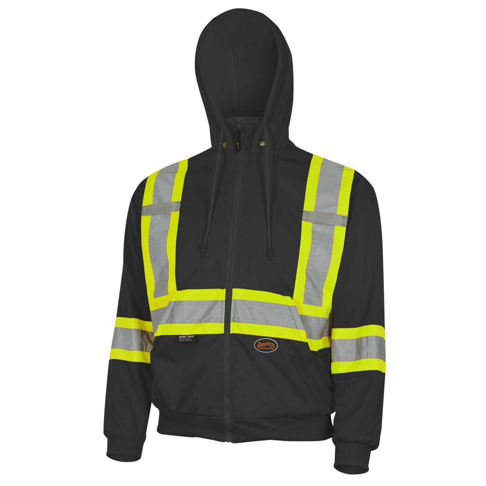 Hi-Vis Microfleece Safety Hoodies