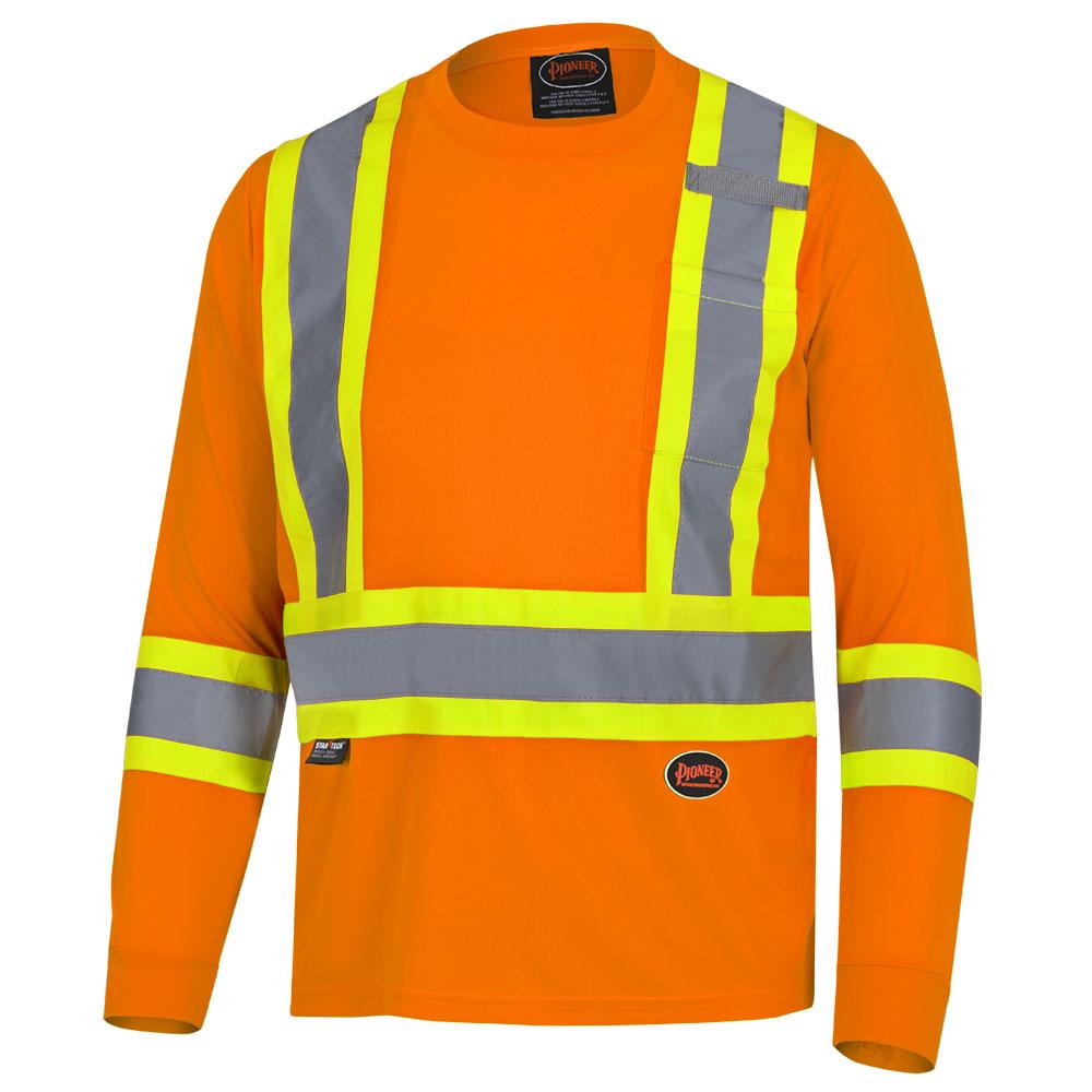 Bird&#39;s-Eye Long-Sleeved Safety Shirts