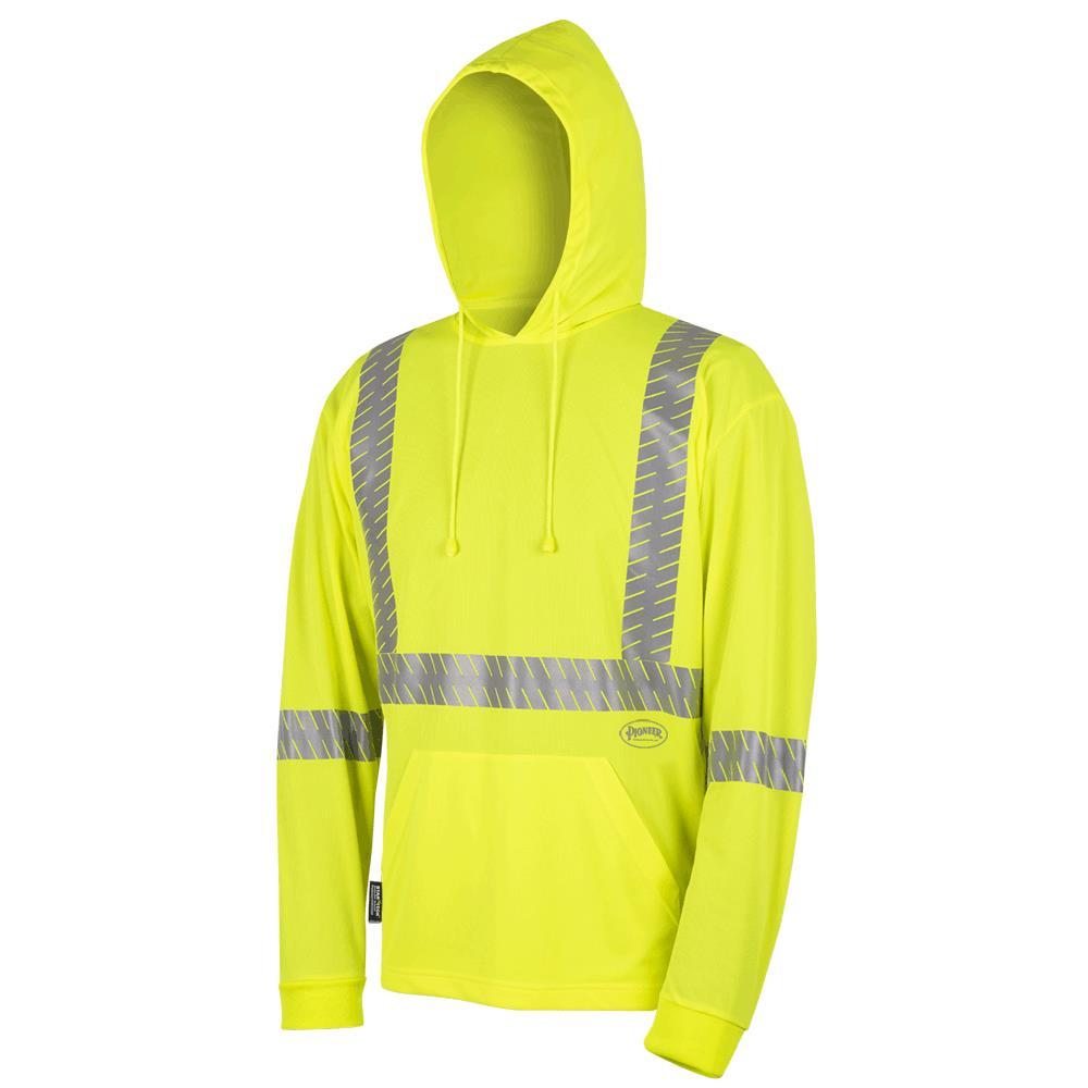 Bird&#39;s-Eye Hooded Safety Shirt