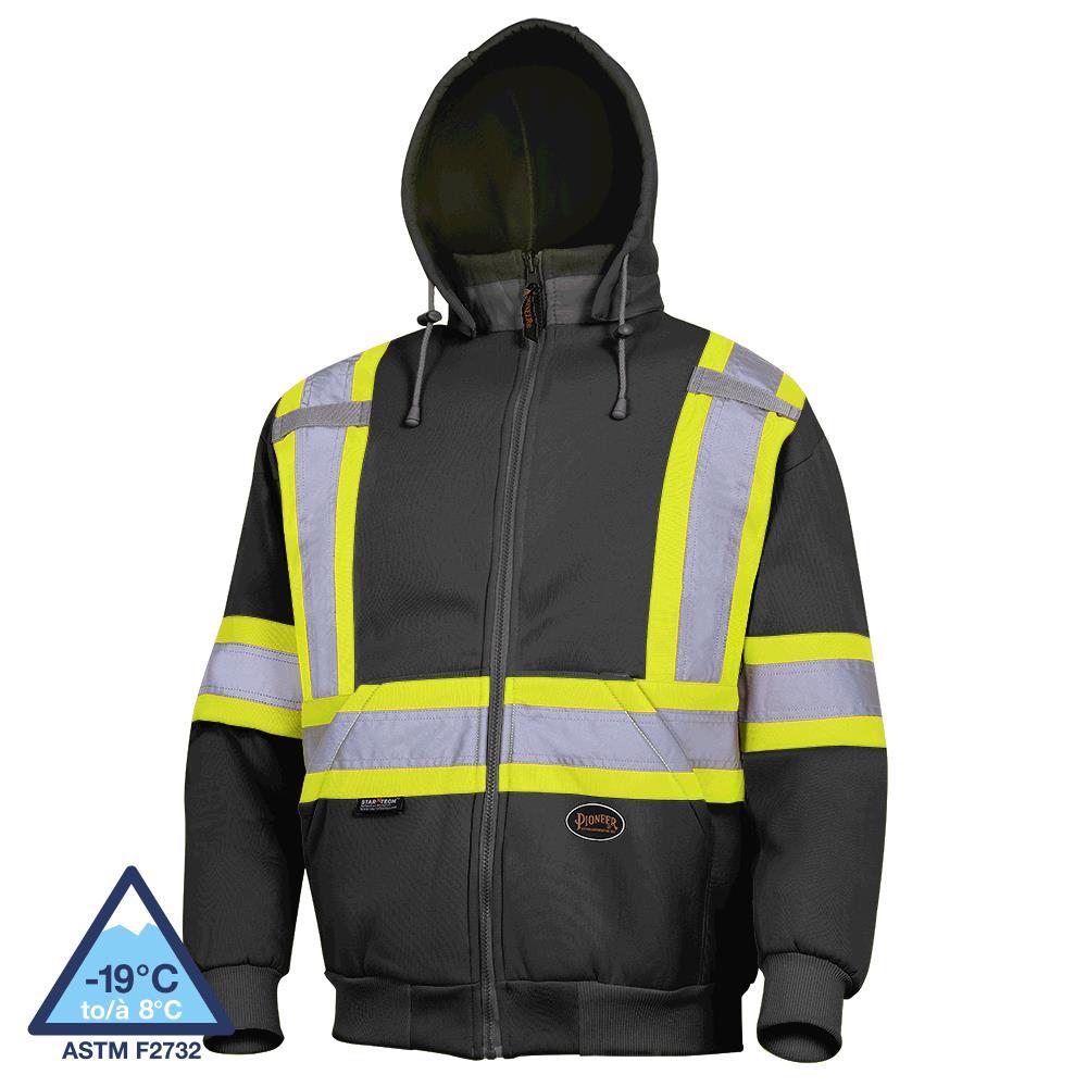 Hi Vis Polyester Fleece Hoodies