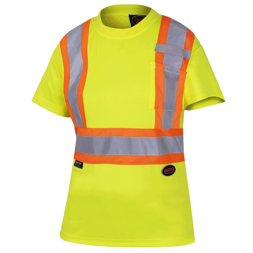 Women&#39;s Bird&#39;s-Eye Safety T-Shirts