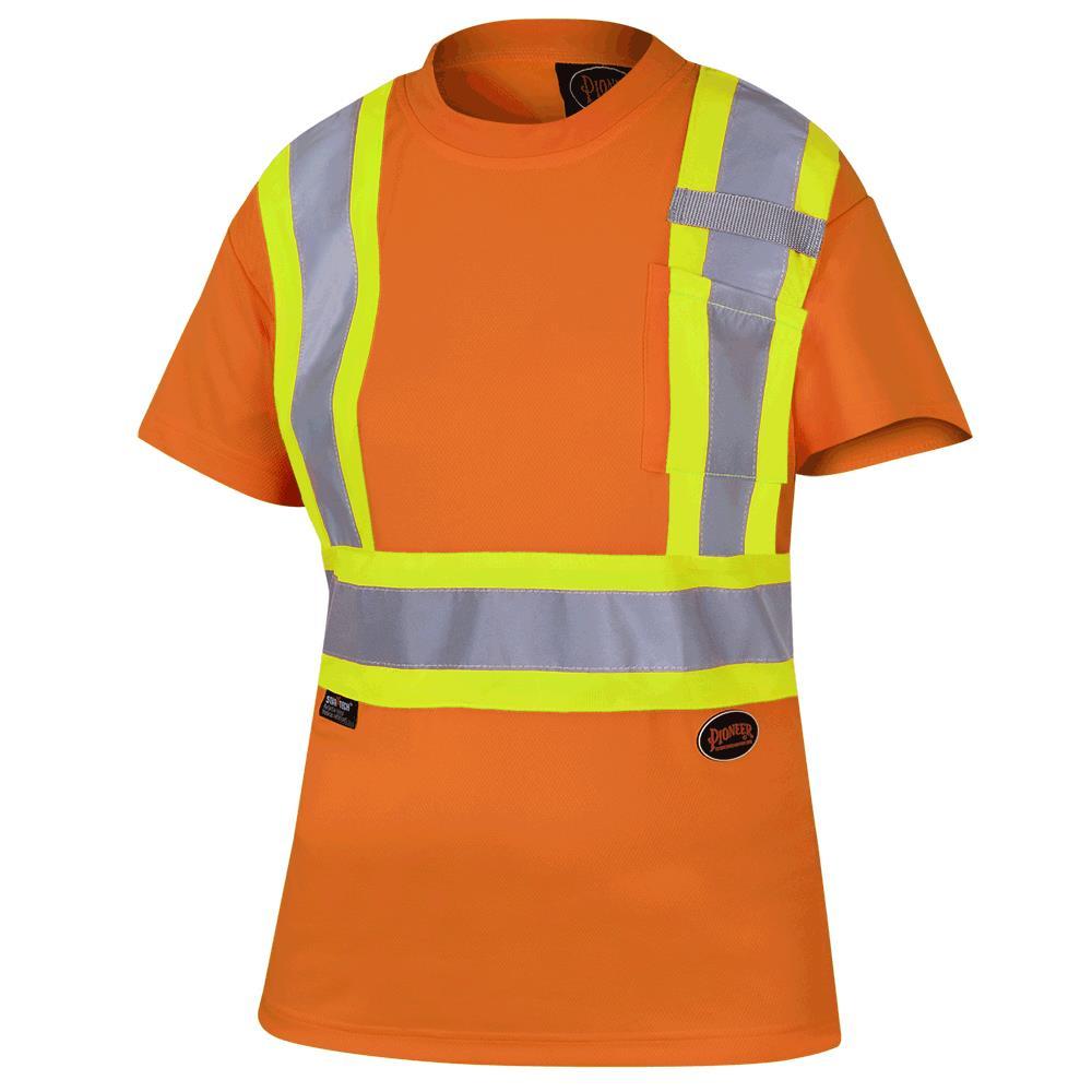 Women&#39;s Bird&#39;s-Eye Safety T-Shirts