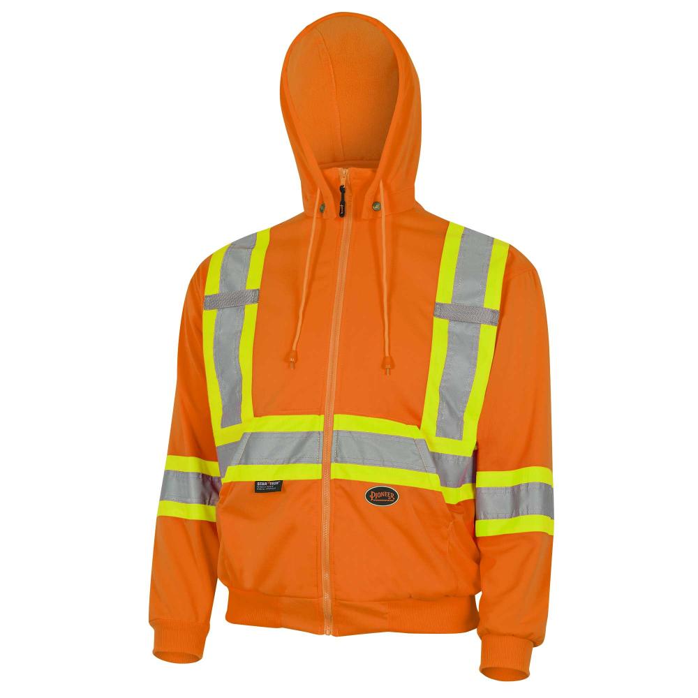 Hi-Vis Microfleece Safety Hoodies