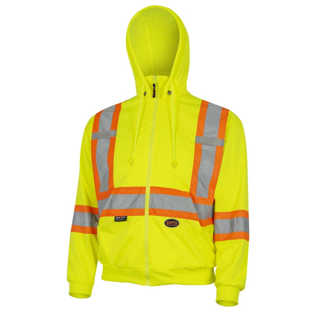 Hi-Vis Microfleece Safety Hoodies