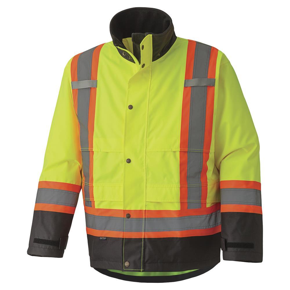 Rainwear Waterproof Jackets 300D Ripstop - Polyester Polyurethane Coated