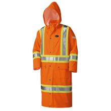 Pioneer V3520350-XL - FR Waterproof Hi-Vis Safety Long Coats