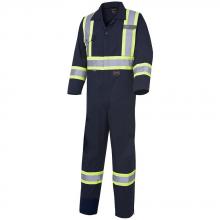 Pioneer V202068T-60 - Safety Coveralls - Polyester/Cotton - Boot Access Zippers