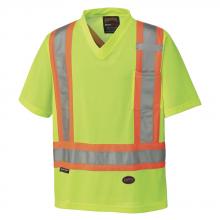 Pioneer V1050660-XS - Hi-Vis Micro Mesh Safety T-Shirts