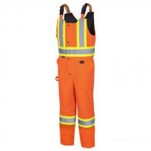 Pioneer V1120650-XL - Hi-Vis Waterproof Quilted Safety Overalls