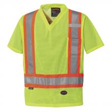 Pioneer V1050360-XS - Hi-Vis Safety T-Shirts Polyester Mesh