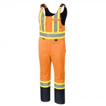 Pioneer V2590250-XL - The Defender® Hi-Vis Anti-Static Safety Bib Pants