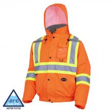 Pioneer V1150250-XL - Waterproof Winter Quilted Safety Bombers - 300D Polyurethane Coated Oxford Polyester