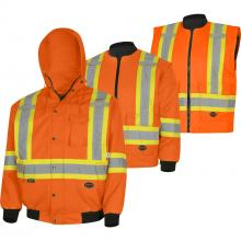 Pioneer V1120350-XS - Waterproof 7-in-1 Safety Bomber Jackets