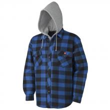 Pioneer V3080393-XL - Quilted Polar Fleece Hooded Shirt