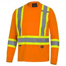 Pioneer V1051250-XS - Bird's-Eye Long-Sleeved Safety Shirts