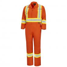 Pioneer V2021510-60 - Hi-Vis Industrial Wash Safety Coveralls