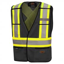 Pioneer V1020770-O/S - Safety Tear-Away Mesh Vests - One Size