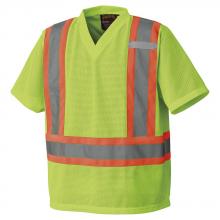 Pioneer V1050460-XL - Hi-Vis Safety T-Shirts Polyester Mesh