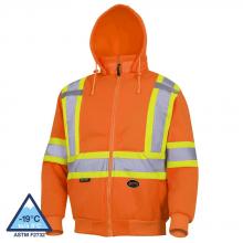 Pioneer V1060350-XL - Hi Vis Polyester Fleece Hoodies