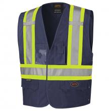 Pioneer V1021580-S/M - Hi-Vis Safety Vests with Adjustable Sides