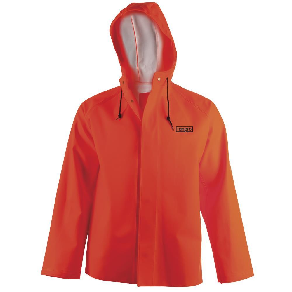 FL Snapper® Waterproof Hooded Jackets - PVC Coated Poly/Cotton