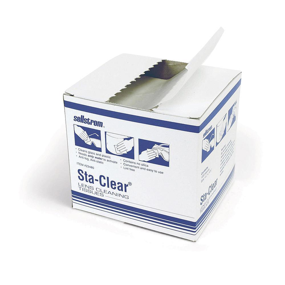 Sta-Clear™ Lens Cleaning Tissue - Water Activated