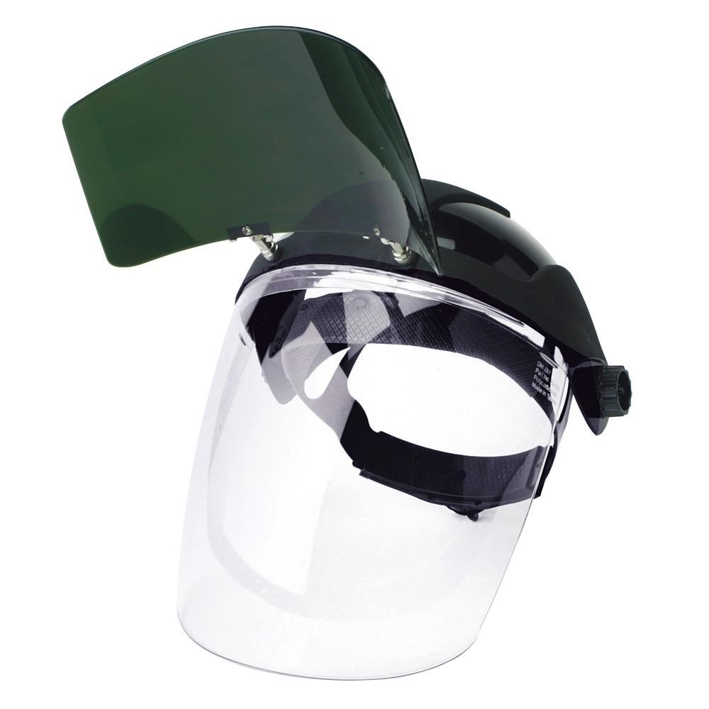 DP4 Series - Polycarbonate Face Shields - Flip-up IR Visor