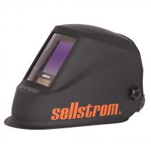 Sellstrom S26400 - Premium Series Welding Helmet with Extra-Large Blue Lens Technology ADF