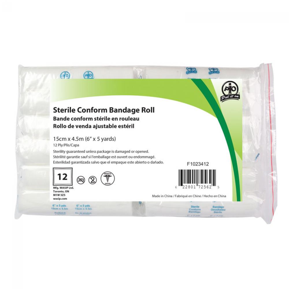 Conform Bandage, 15cm x 4.5m, 12/Bag