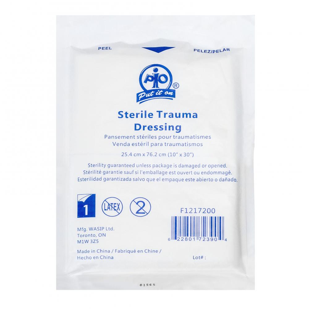 Trauma Dressing, Sterile, 25 x75cm, 30/Box