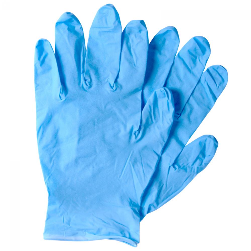 Disposable Nitrile Gloves, Powder Free, X-Large, 100 Gloves/Box