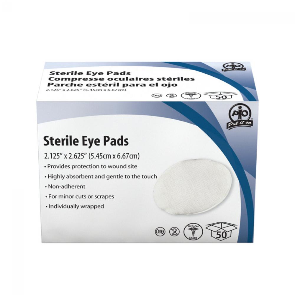 Sterile Eye Pads, 50/Box