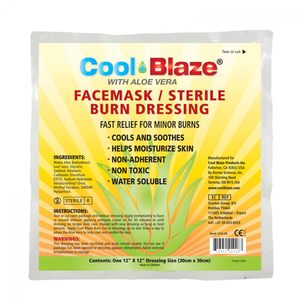 Cool Blaze 30 x 30cm, Face Mask/Burn Dressing