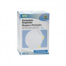 Wasip W795220 - N95 Particulate Mask, 20/Box