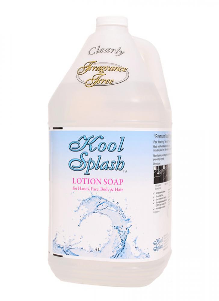 KOOL SPLASH® CLEARLY FRAGRANCE FREE LOTION SOAP